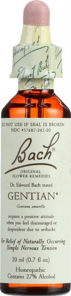 Bach Original Flower Remedies: Gentian, 0.7 Oz