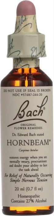 Bach Original Flower Remedies: Hornbeam, 0.7 Oz