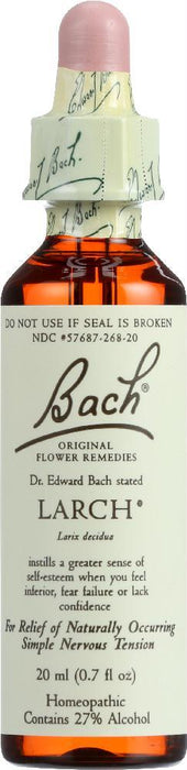 Bach Original Flower Remedies: Larch, 0.7 Oz