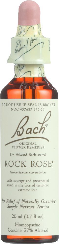 Bach Original Flower Remedies: Rock Rose, 0.7 Oz