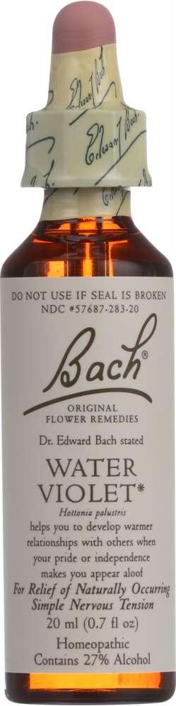 Bach Original Flower Remedies: Water Violet, 0.7 Oz