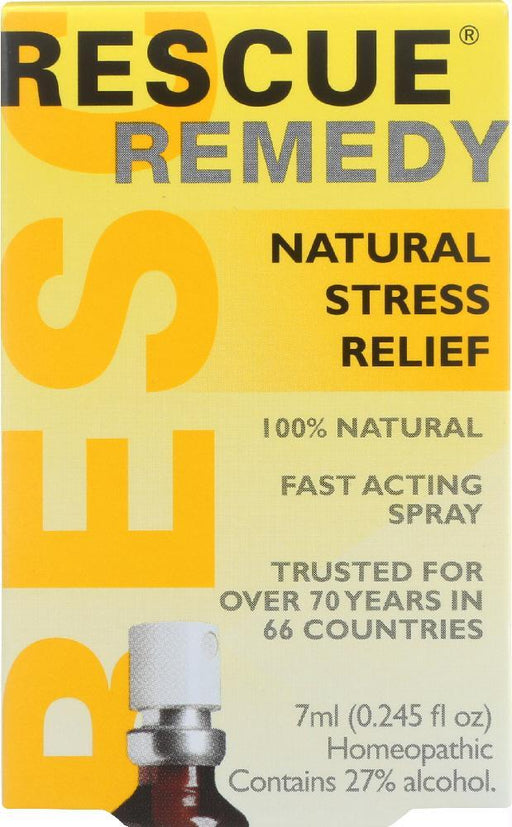 Bach Original Flower Remedies: Rescue Remedy Spray, 0.245 Oz