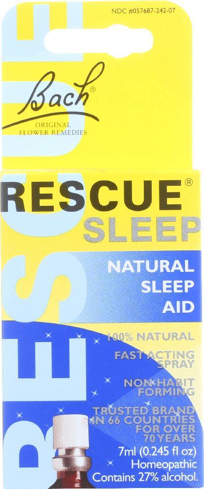 Bach Original Flower Remedies: Rescue Sleep Spray Natural Sleep Aid, 0.245 Oz