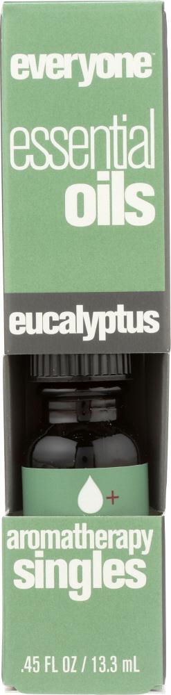 Everyone: Aromatherapy Singles Essential Oil Eucalyptus, 0.45 Oz