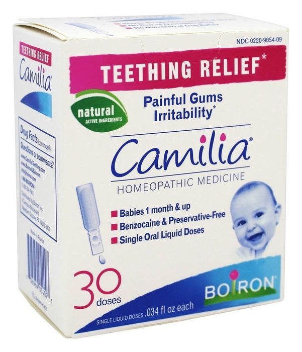 Boiron: Camilia Teething Relief Homeopathic Medicine, 30 Doses