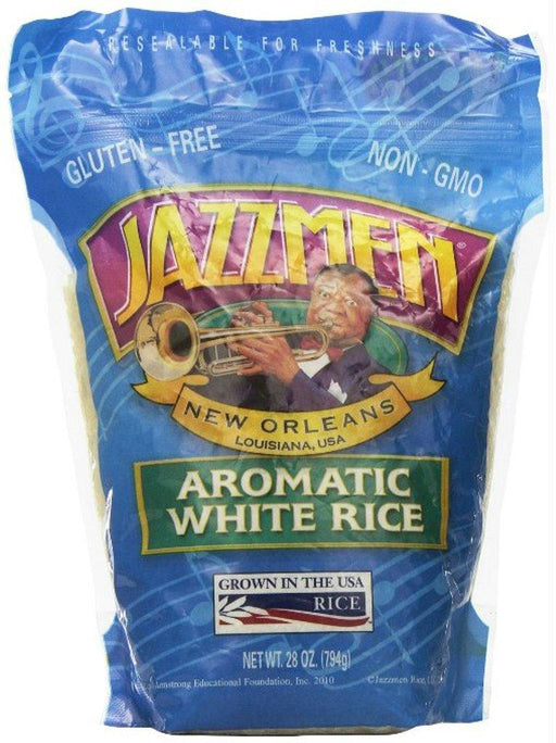 Jazzmen: Louisiana Aromatic White Rice, 28 Oz