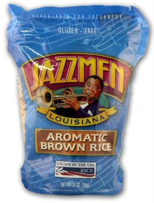 Jazzmen: Aromatic Rice Brown, 28 Oz