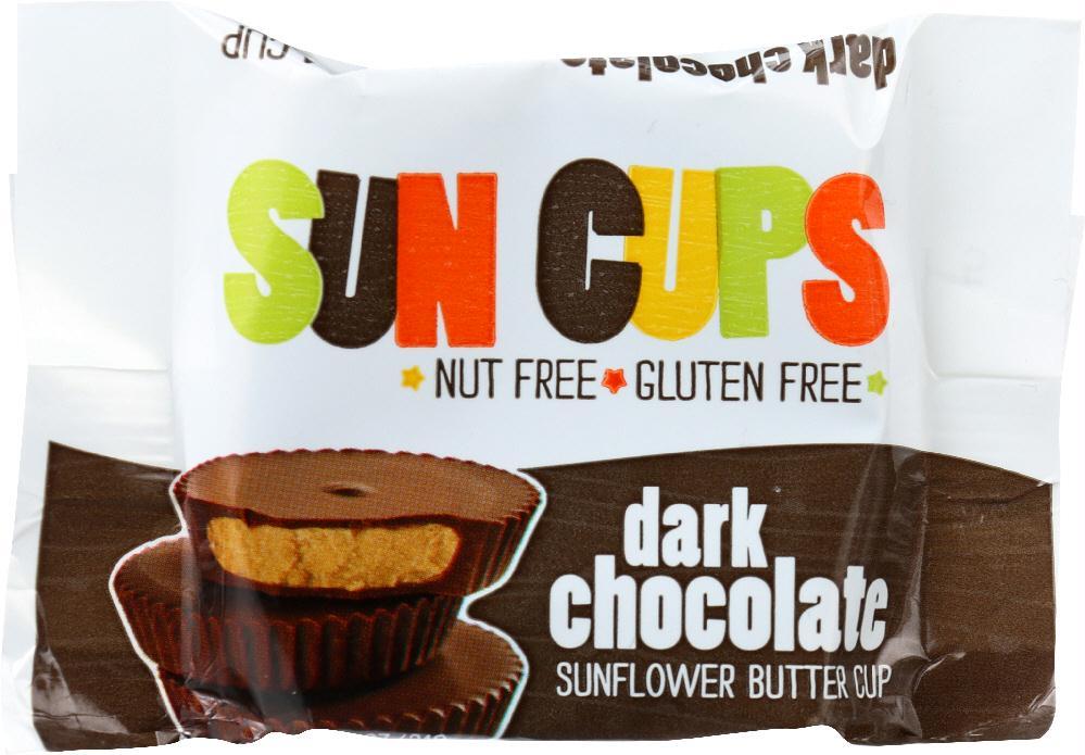 Sun Cups:dark Chocolate Sunflower Butter Cup, 0.75 Oz