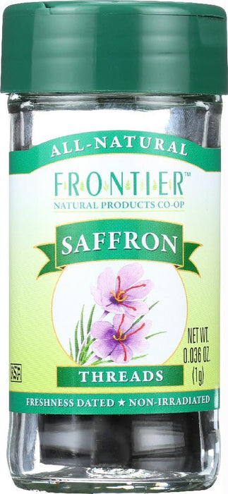 Frontier Natural Products: Saffron Threads, .036 Oz