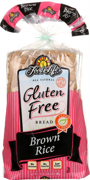 Food For Life: Gluten Free Brown Rice Bread, 24 Oz