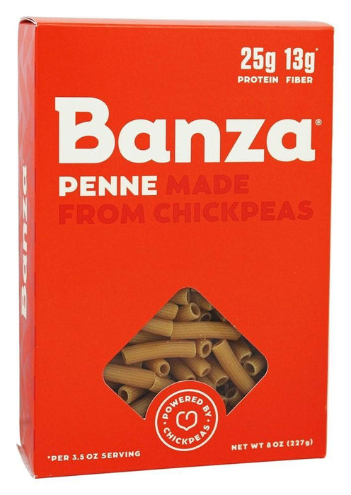 Banza: Penne Chickpea Pasta, 8 Oz