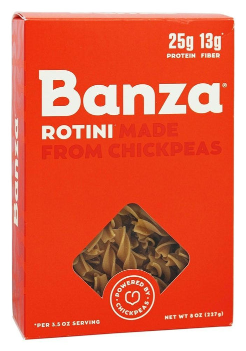 Banza: Rotini Chickpea Pasta, 8 Oz