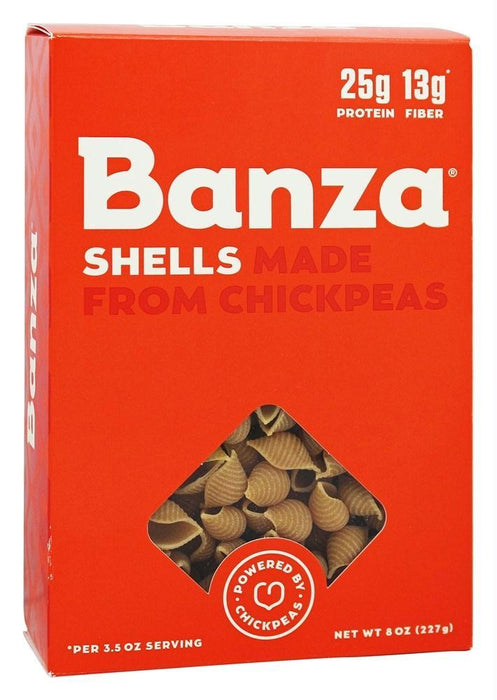 Banza: Shells Chickpea Pasta, 8 Oz