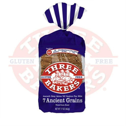 Three Bakers: 7 Ancient Grains Whole Grain Bread, 17 Oz