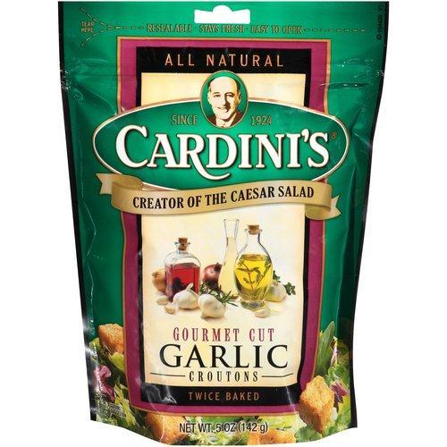 Cardini's: Gourmet Cut Garlic Croutons, 5 Oz