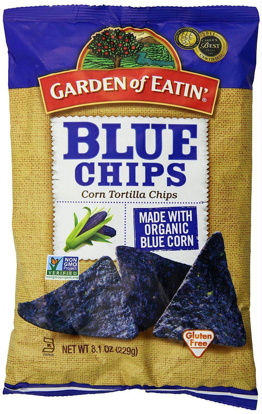 Garden Of Eatin': Corn Tortilla Chips Blue Chips, 8.1 Oz