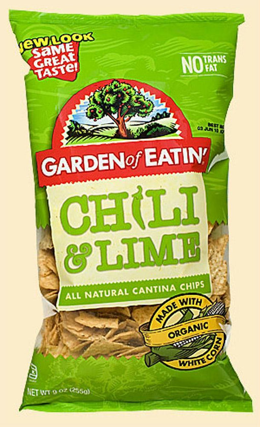 Garden Of Eatin': Corn Tortilla Chips Chili And Lime, 9 Oz