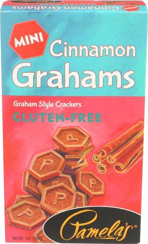 Pamela's Products: Gluten-free Mini Grahams Cinnamon, 7 Oz