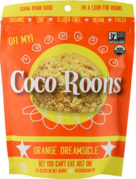 Wonderfully Raw: Coco-roons Orange Dreamsicle, 6.2 Oz