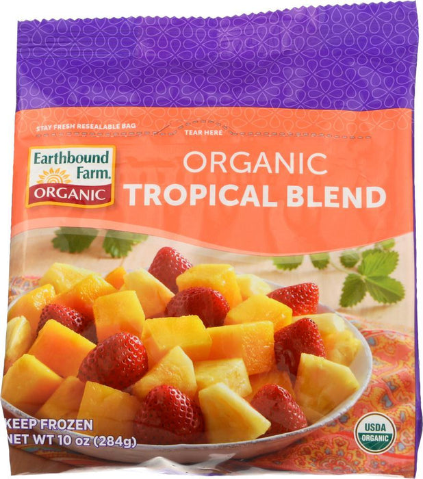 Earthbound Farms: Fruit Tropical Blend Frozen, 10 Oz