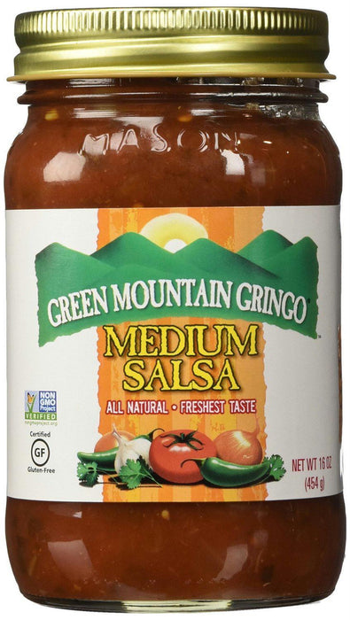 Green Mountain Gringo: Medium Salsa, 16 Oz