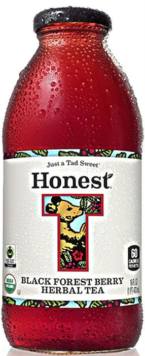 Honest Tea: Organic Black Frost Berry Tea Bottle, 16 Oz