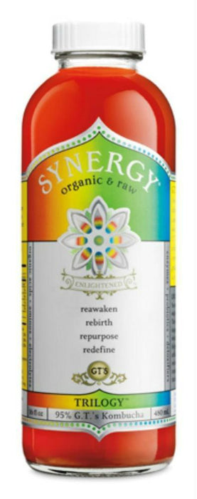 Gts Enlightened: Kombucha Trilogy Synergy Drink Trilogy, 16 Oz