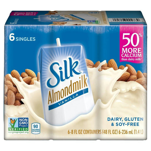 Silk: Vanilla Almond Milk 6 Count, 48 Oz