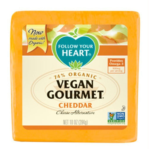 Follow Your Heart: Vegan Gourmet Cheddar Cheese Alternative, 10 Oz