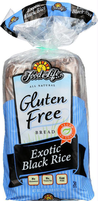 Food For Life: China Black Rice Bread, 24 Oz