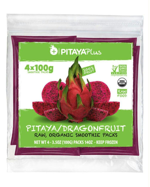 Pitayaplus: Organic Dragon Fruit Smoothie Packs, 14 Oz