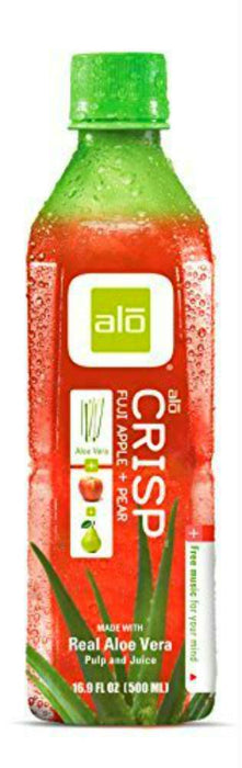 Alo: Crisp Fuji Apple + Pear Juice , 16.9 Oz