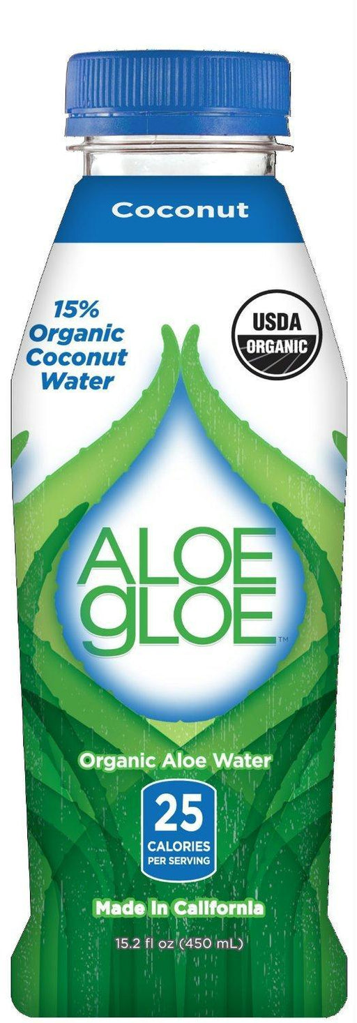 Aloe Gloe: Organic Aloe Water Coconut, 15.2 Oz