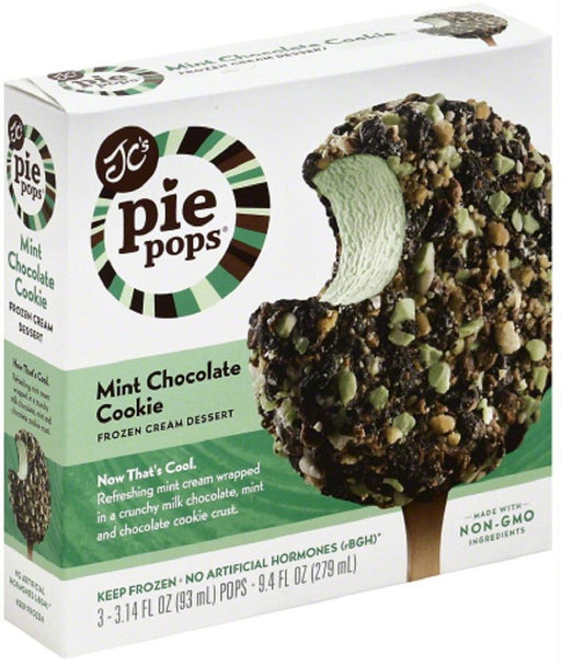 Jc's Pie Pops: Mint Chocolate Cookie, 9.4 Oz