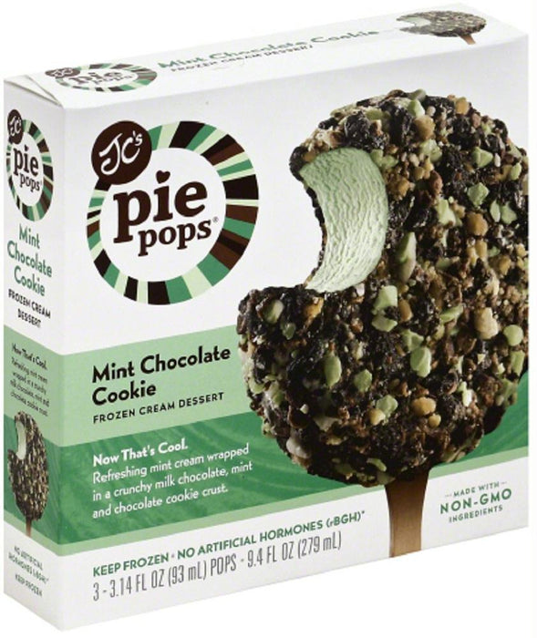 Jc's Pie Pops: Mint Chocolate Cookie, 9.4 Oz