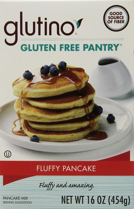 Glutino: Gluten Free Pantry Fluffy Pancake Mix, 16 Oz