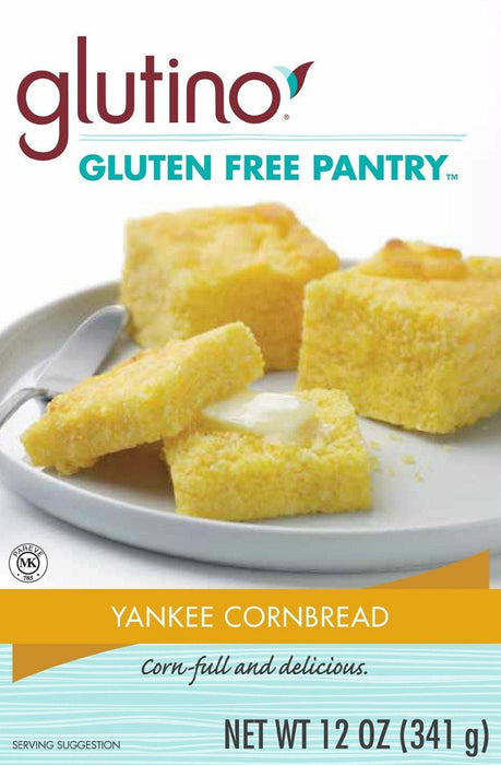 Glutino: Gluten Free Pantry Yankee Cornbread Mix, 12 Oz