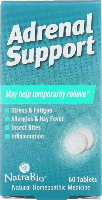 Natra Bio: Adrenal Support, 60 Tablets