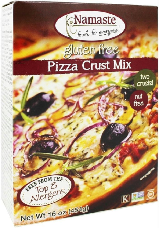 Namaste Foods: Pizza Crust Mix Sugar Free, 16 Oz