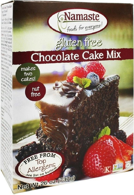 Namaste Foods: Chocolate Cake Mix Gluten Free, 26 Oz