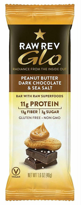 Raw Revolution: Bar Peanut Butter Dark Chocolate & Sea Salt, 1.6 Oz