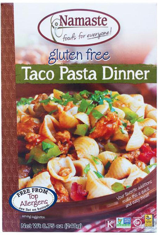 Namaste Foods: Gluten Free Taco Pasta Dinner, 8.75 Oz