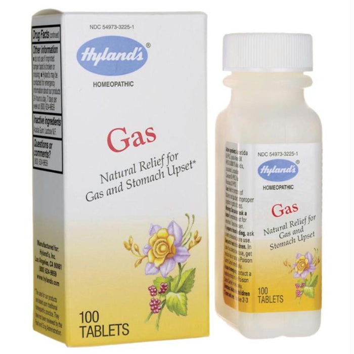 Hyland's: Relief For Gas And Upset Stomach, 100 Tablets