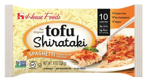 House Foods: Tofu Shirataki Noodles Spaghetti Shape, 8 Oz