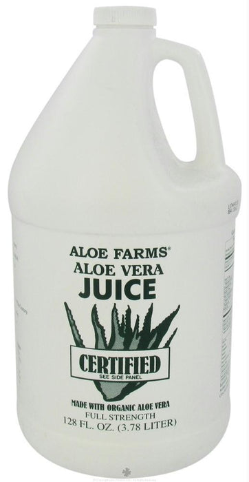 Aloe Farms:  Aloe Vera Juice Organic Gallon, 128 Oz