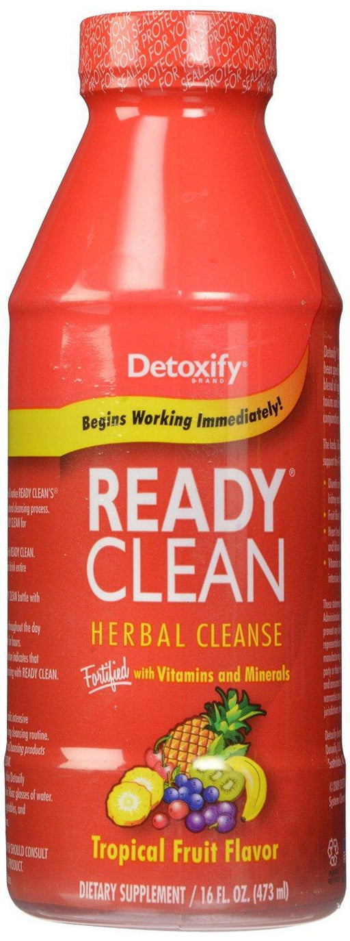 Detoxify: Ready Clean Herbal Cleanse Tropical Fruit Flavor, 16 Oz