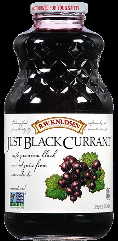 R.w. Knudsen: Just Black Currant Pure Juice, 32 Oz