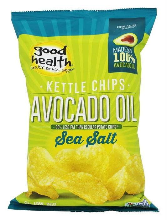 Good Health: Kettle Chips Avocado Oil Sea Salt, 5 Oz