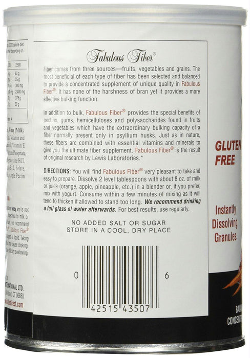 Lewis Labs: Fabulous Fiber, 16 Oz