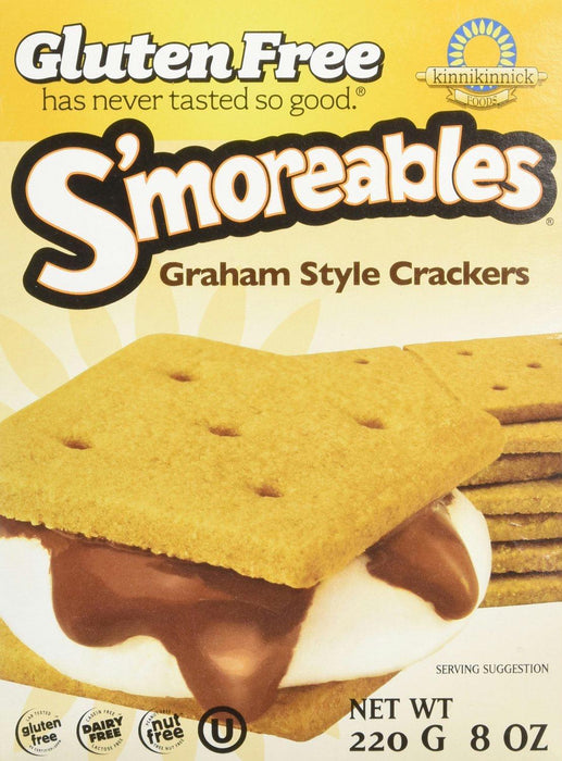 Kinnikinnick: S'moreables Graham Style Crackers, 8 Oz